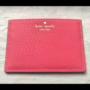 Kate Spade Cedar Street card holder (new)